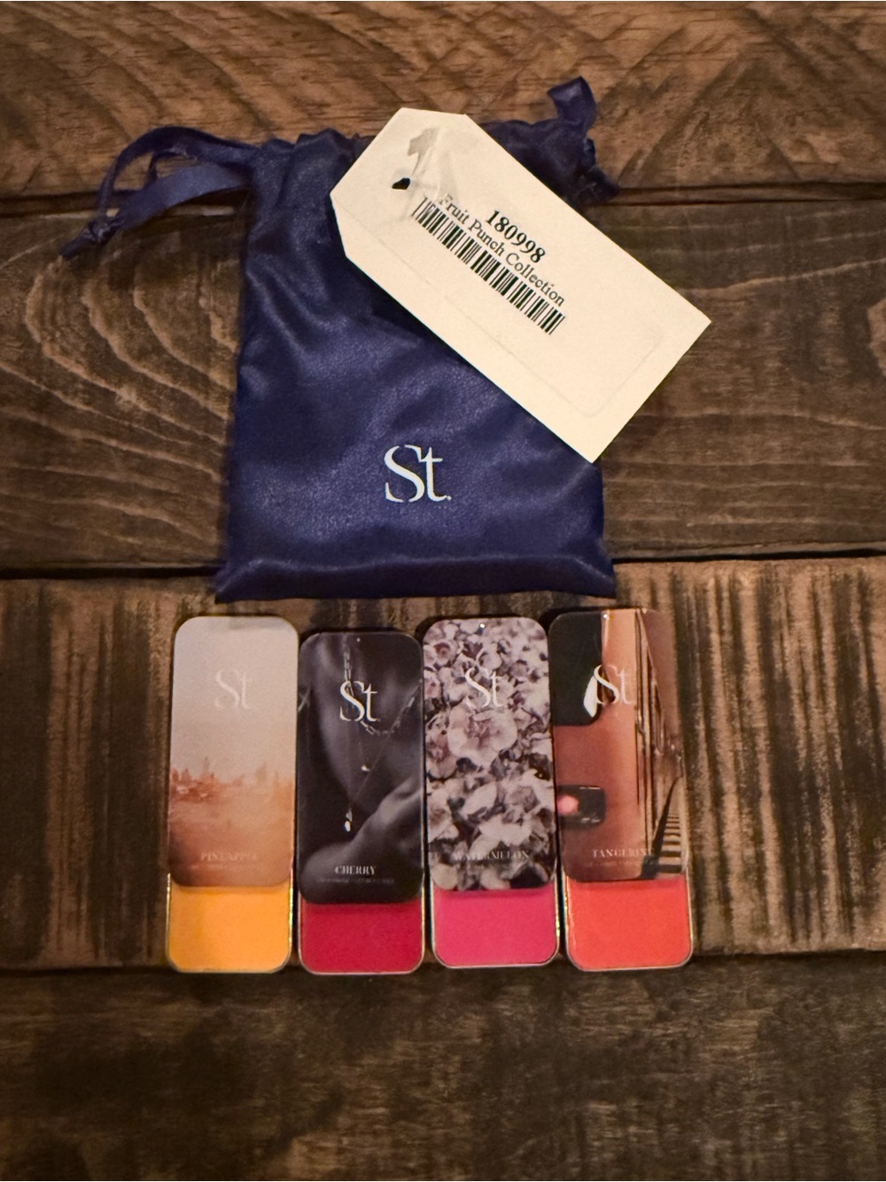 Seint Fruit Punch Collection, 4 lip & cheek colors, no longer available